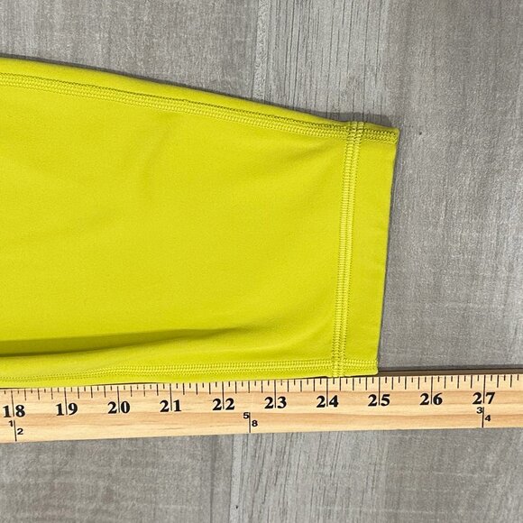 Lululemon Align High-Rise Pant 25” Leggings in Yellow Serpentine Chartreuse - Picture 13 of 15